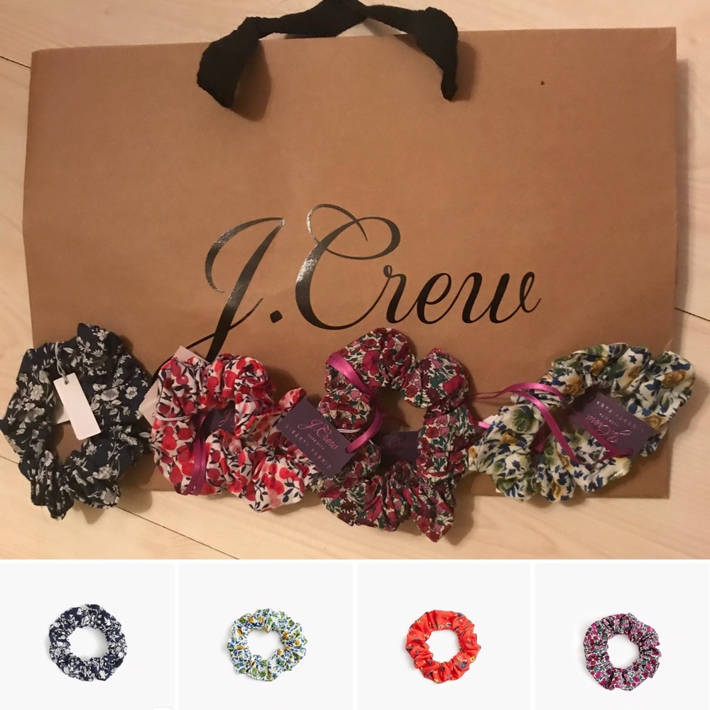 🆕4 J. Crew Liberty London ®️ Scrunchie